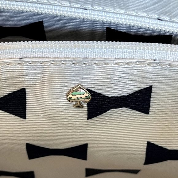 Kate Spade colorblock emerald satchel Catherine Street Joanie green leather cros - Picture 7 of 10